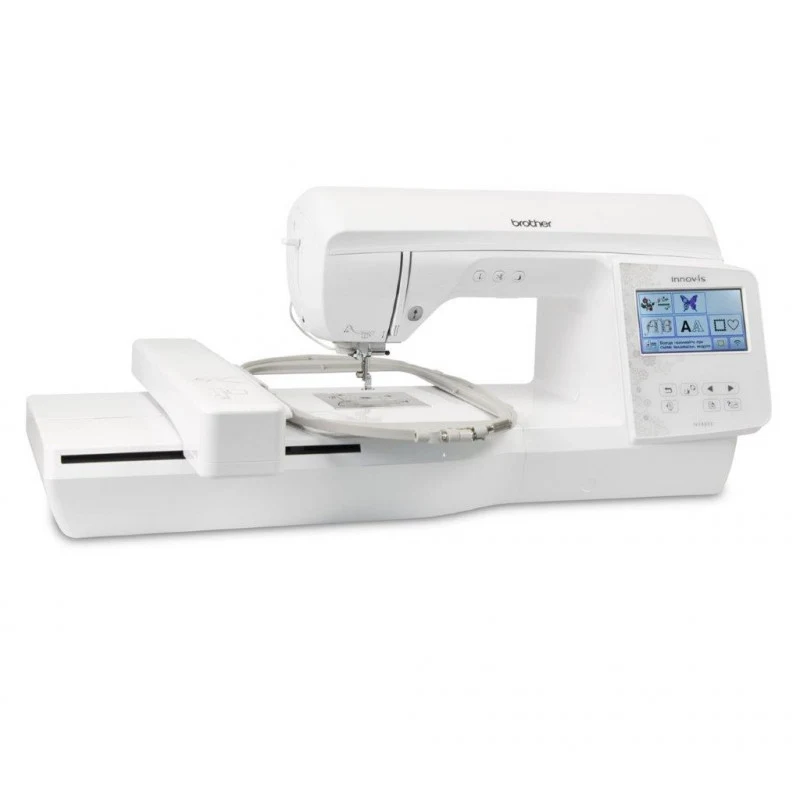 NV880E с установленными пяльцами