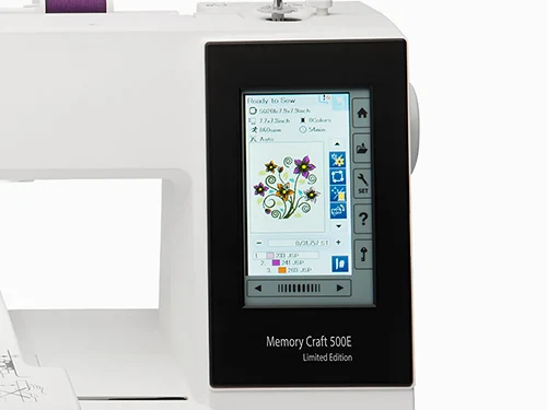 Экран и корпус версии MC500E