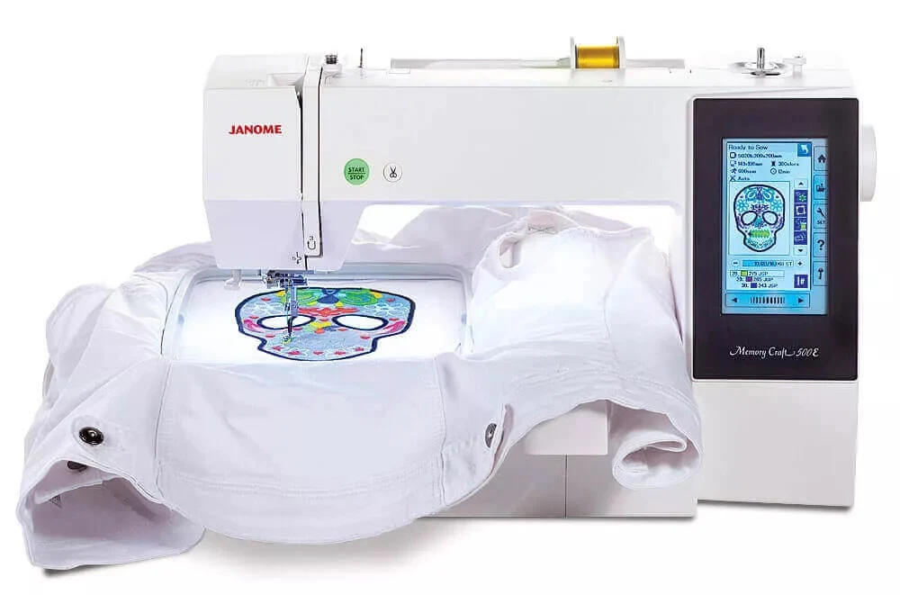 Janome Memory Craft 500E — дополнительный вид 17