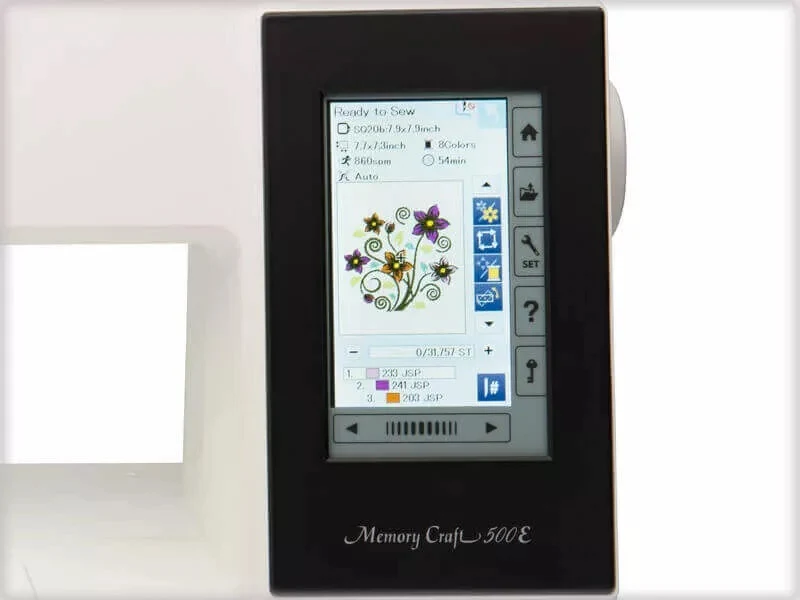 Janome Memory Craft 500E — дополнительный вид 19
