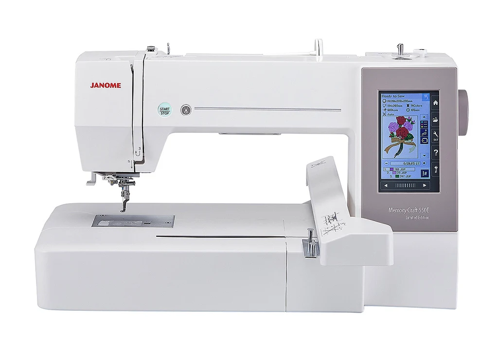 Janome Memory Craft 550E — дополнительный вид 12