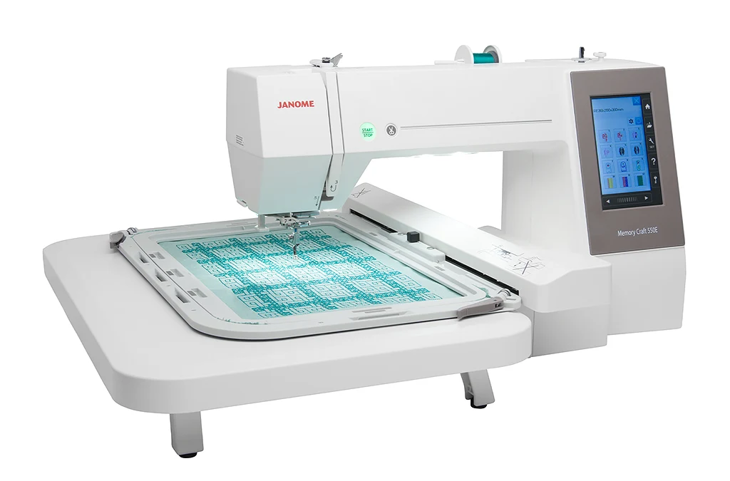 Janome Memory Craft 550E — дополнительный вид 28